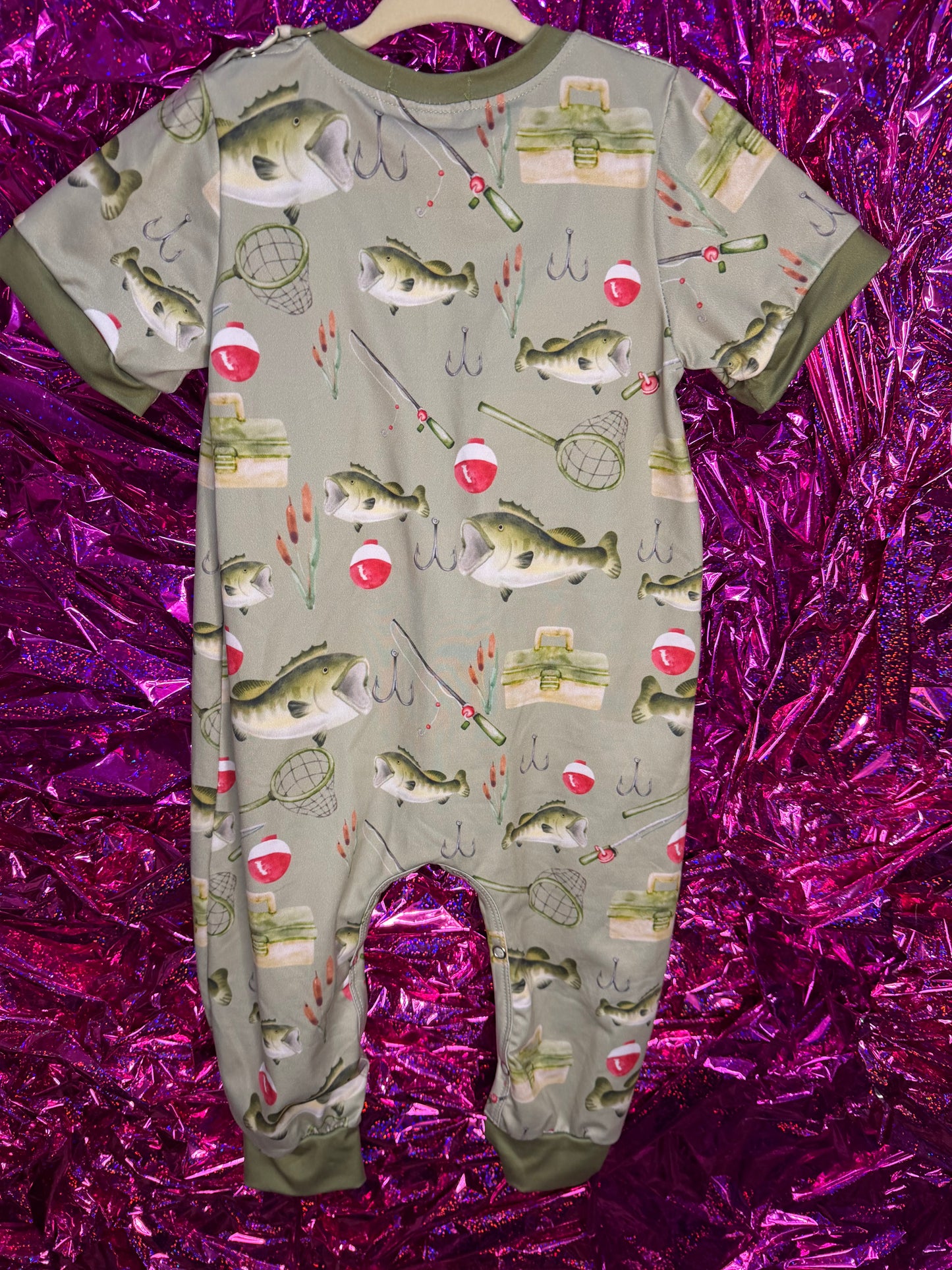 Bass Fish Romper