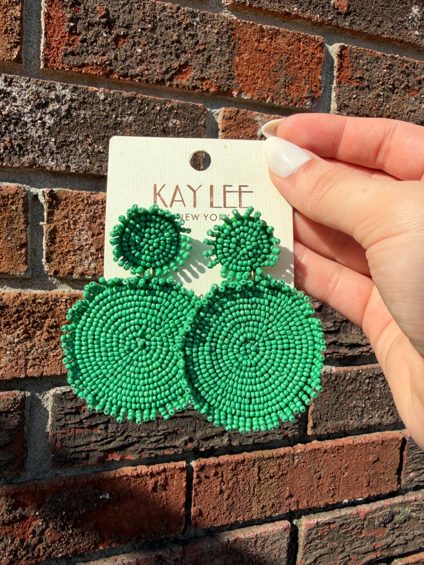 Beaded Dangle Earrings