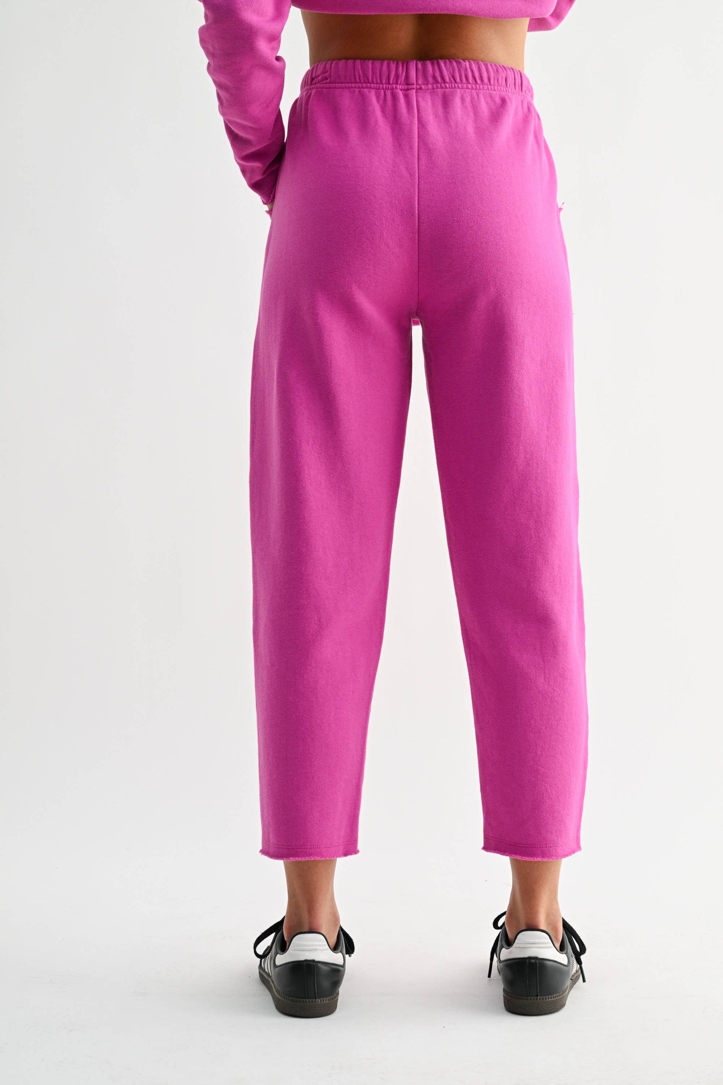 Malibu Essential Tapered Lounge Pants / Pink