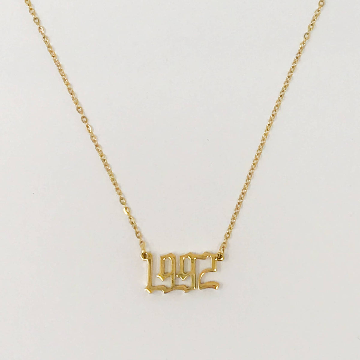 Birth Year Necklace