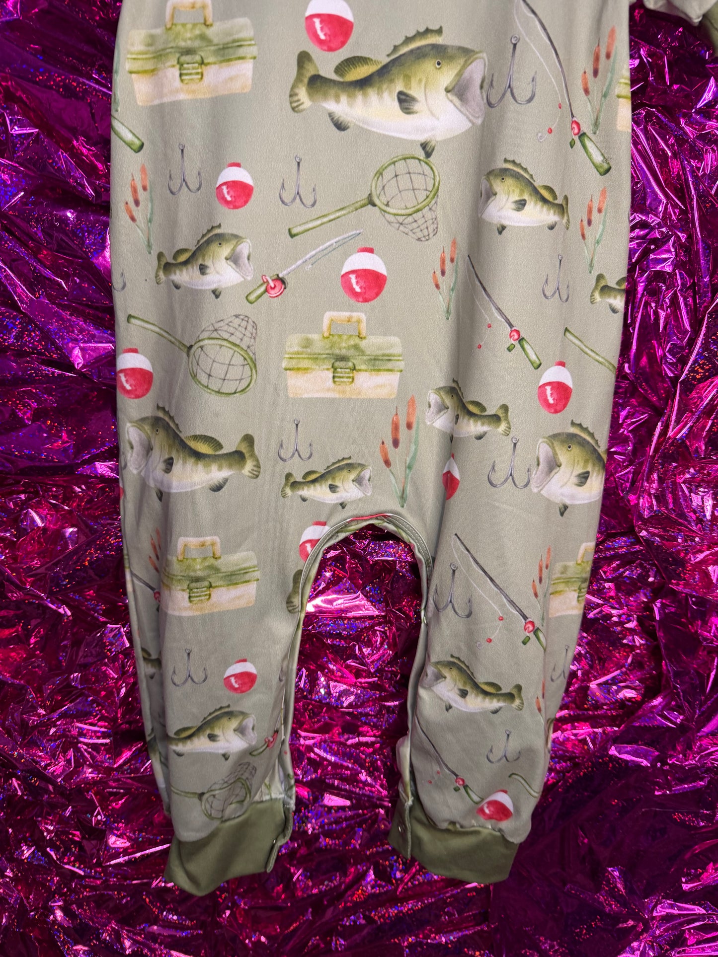 Bass Fish Romper
