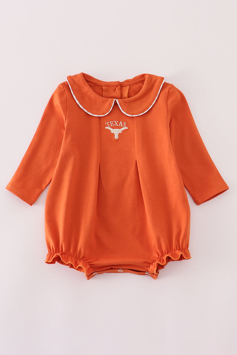 Rust Texas embroidery bubble