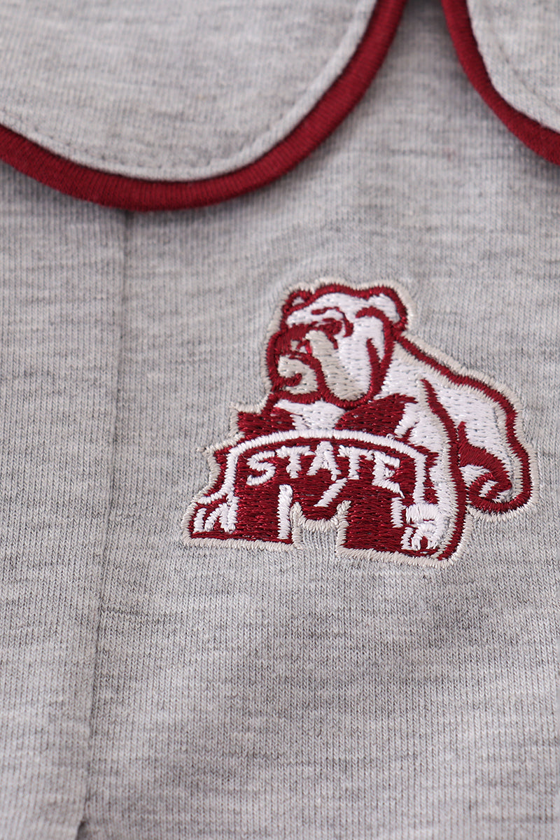 Grey Mississippi embroidery bubble