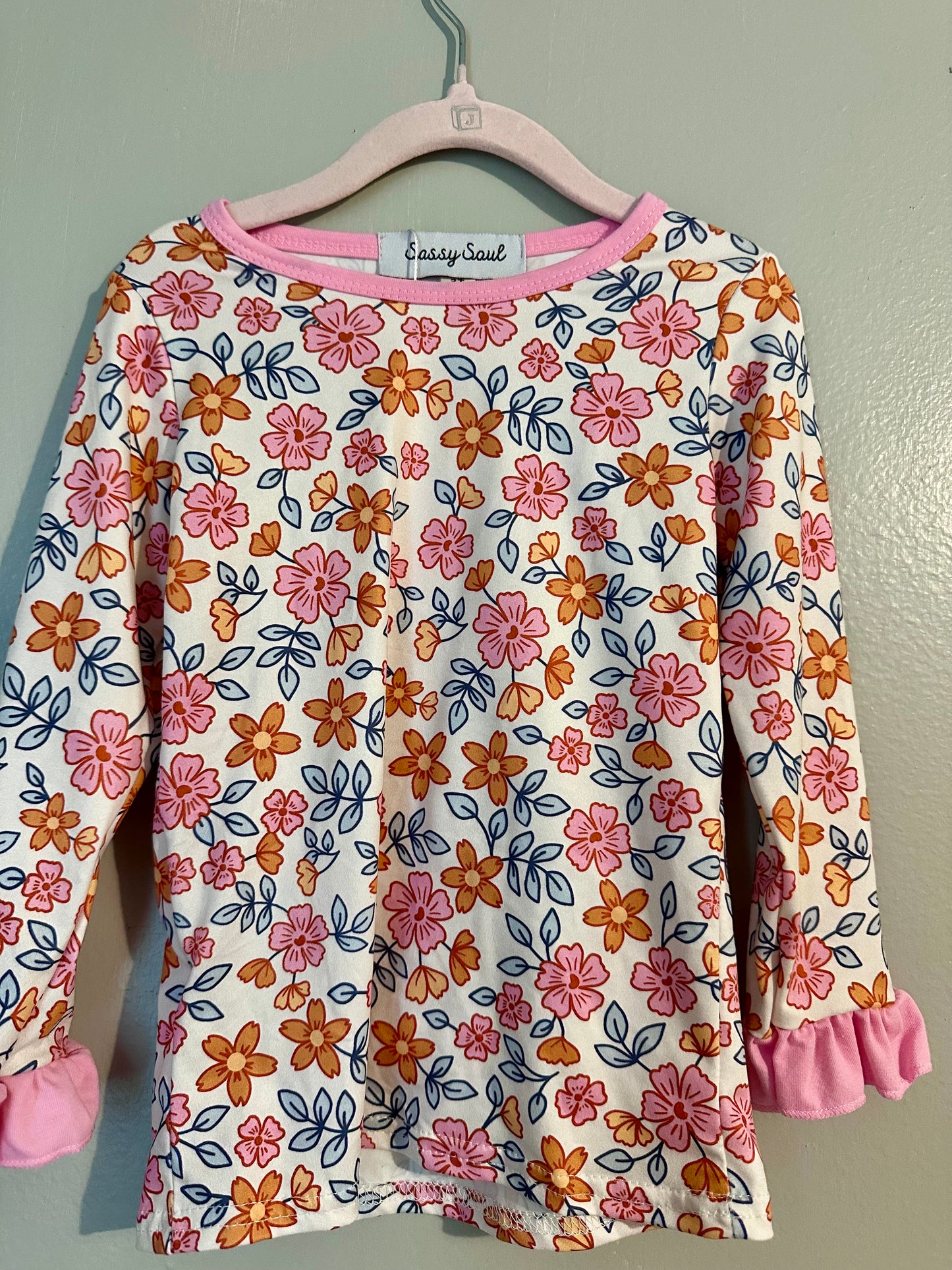 Floral Pajama Set