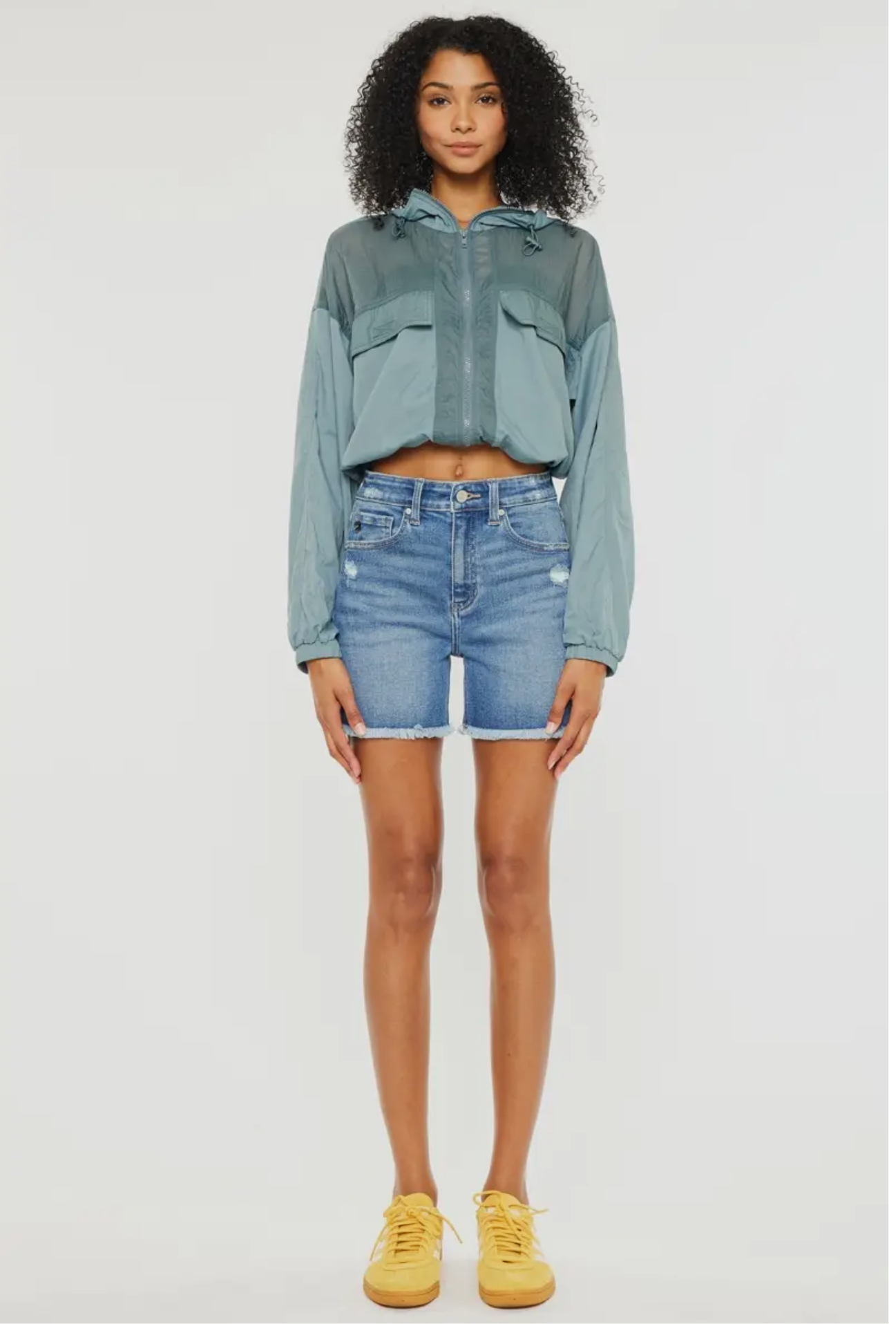 Kan Can High Rise Shorts