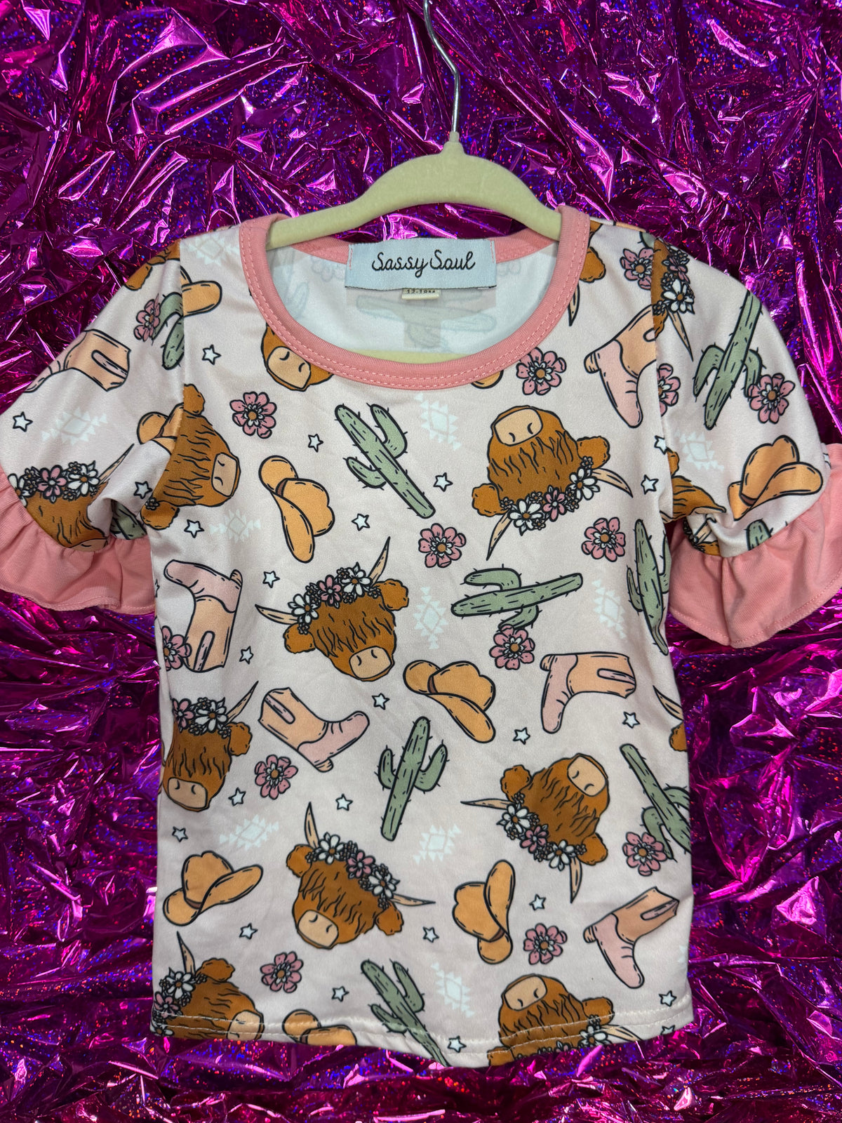 Highland Cow Pajama Set