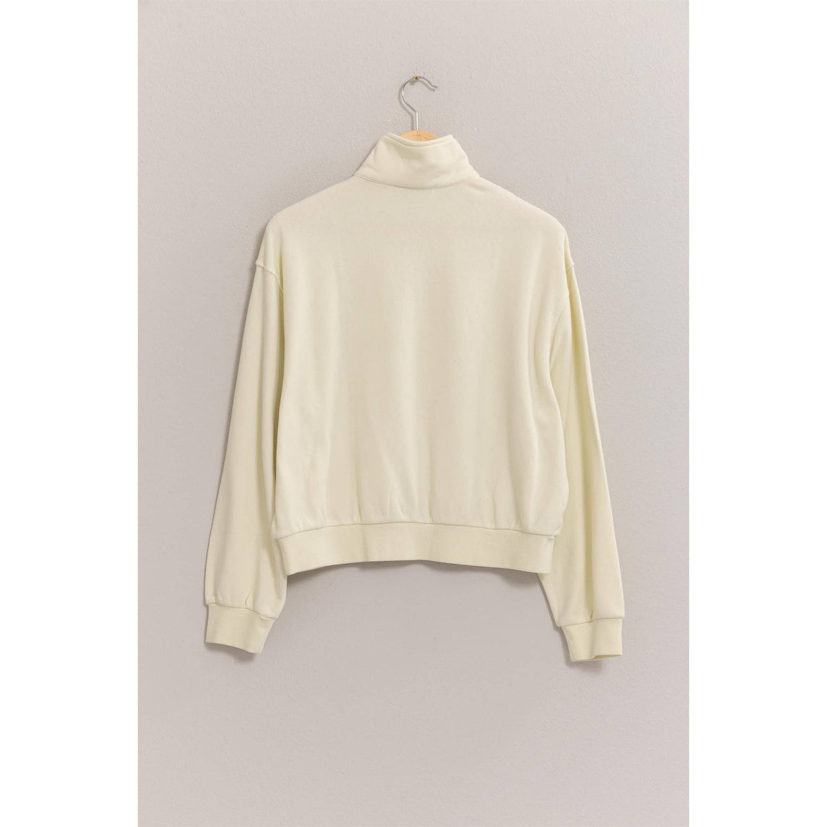 Half Zip Pullover Sweatshirt