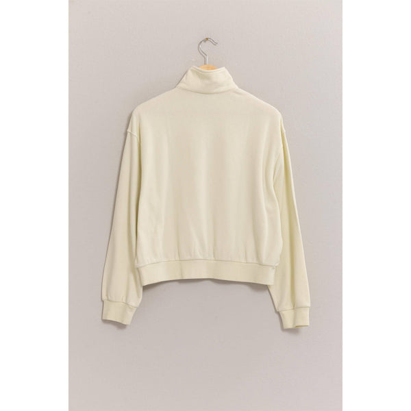 Half Zip Pullover Sweatshirt