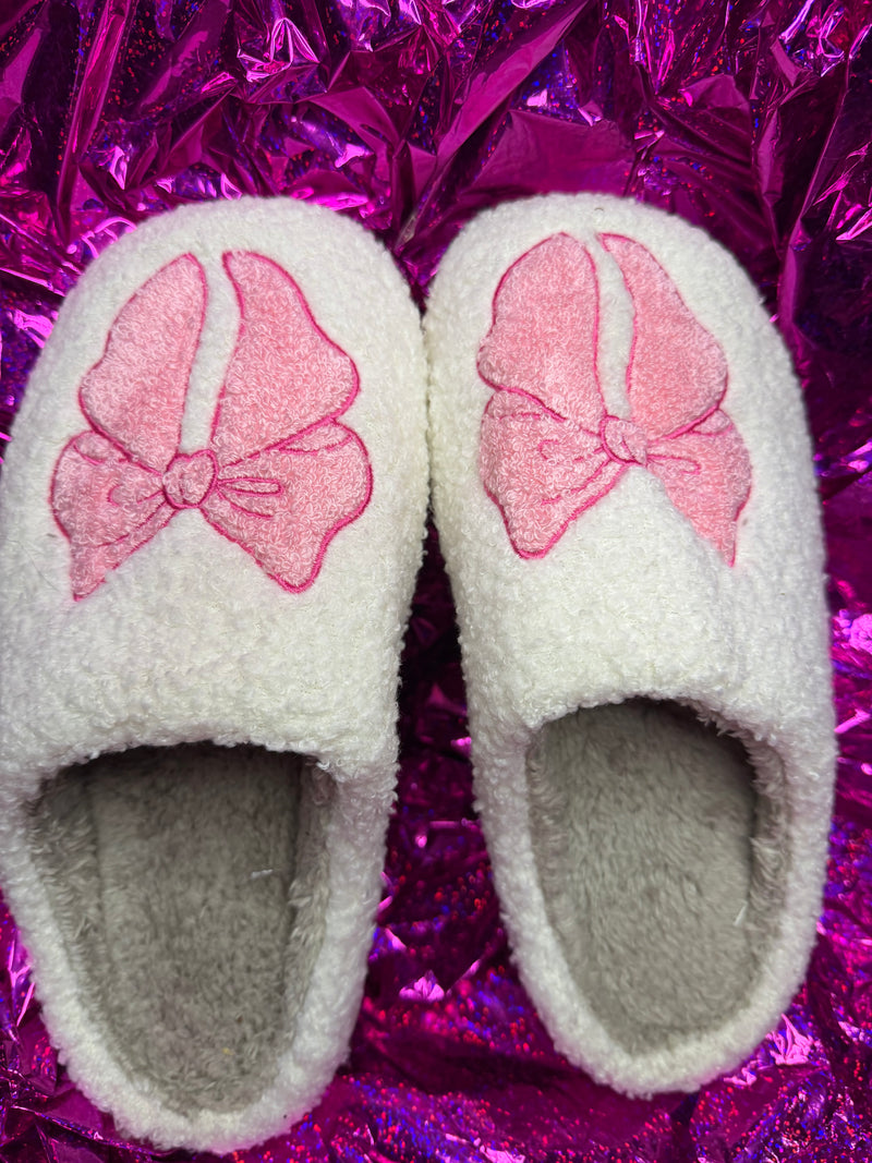 Bow Slippers