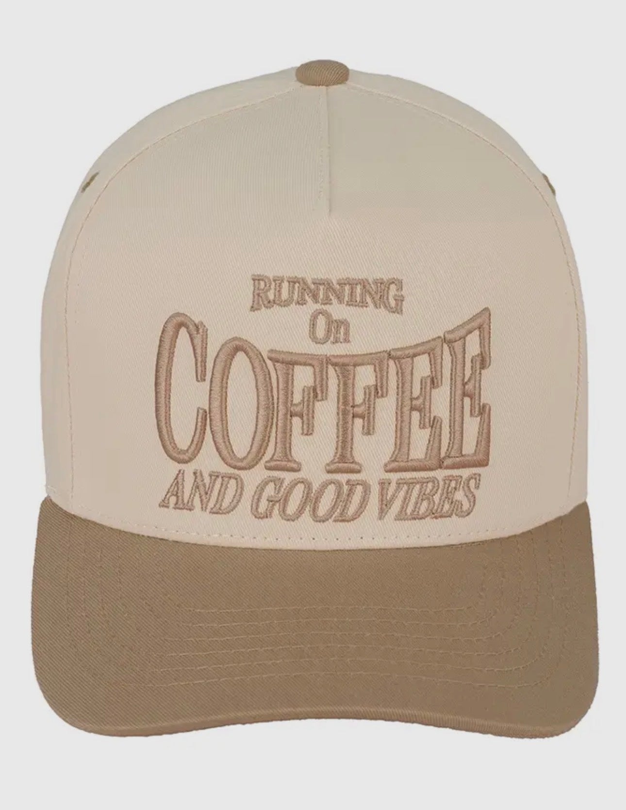 Running on Coffee & Good Vibes Hat