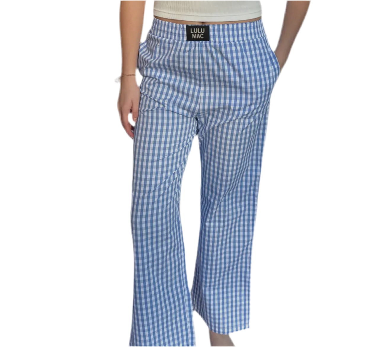 Gingham Pants