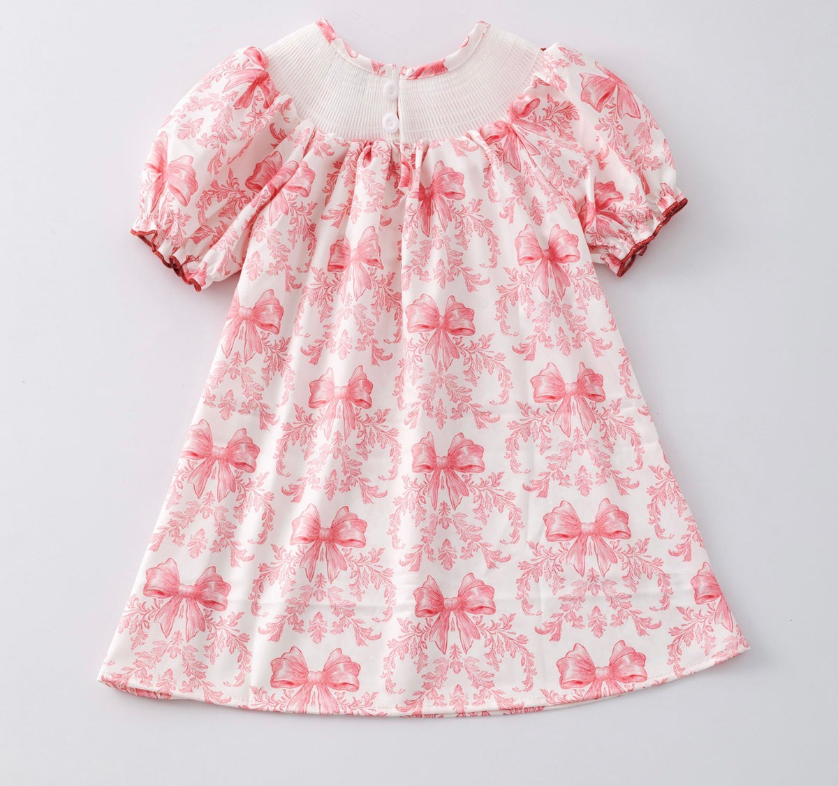 Smocked Bow Dress