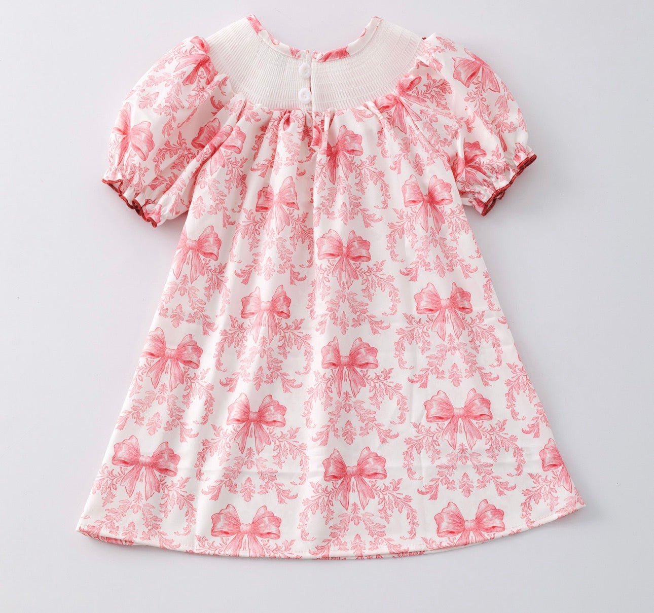 Smocked Bow Dress
