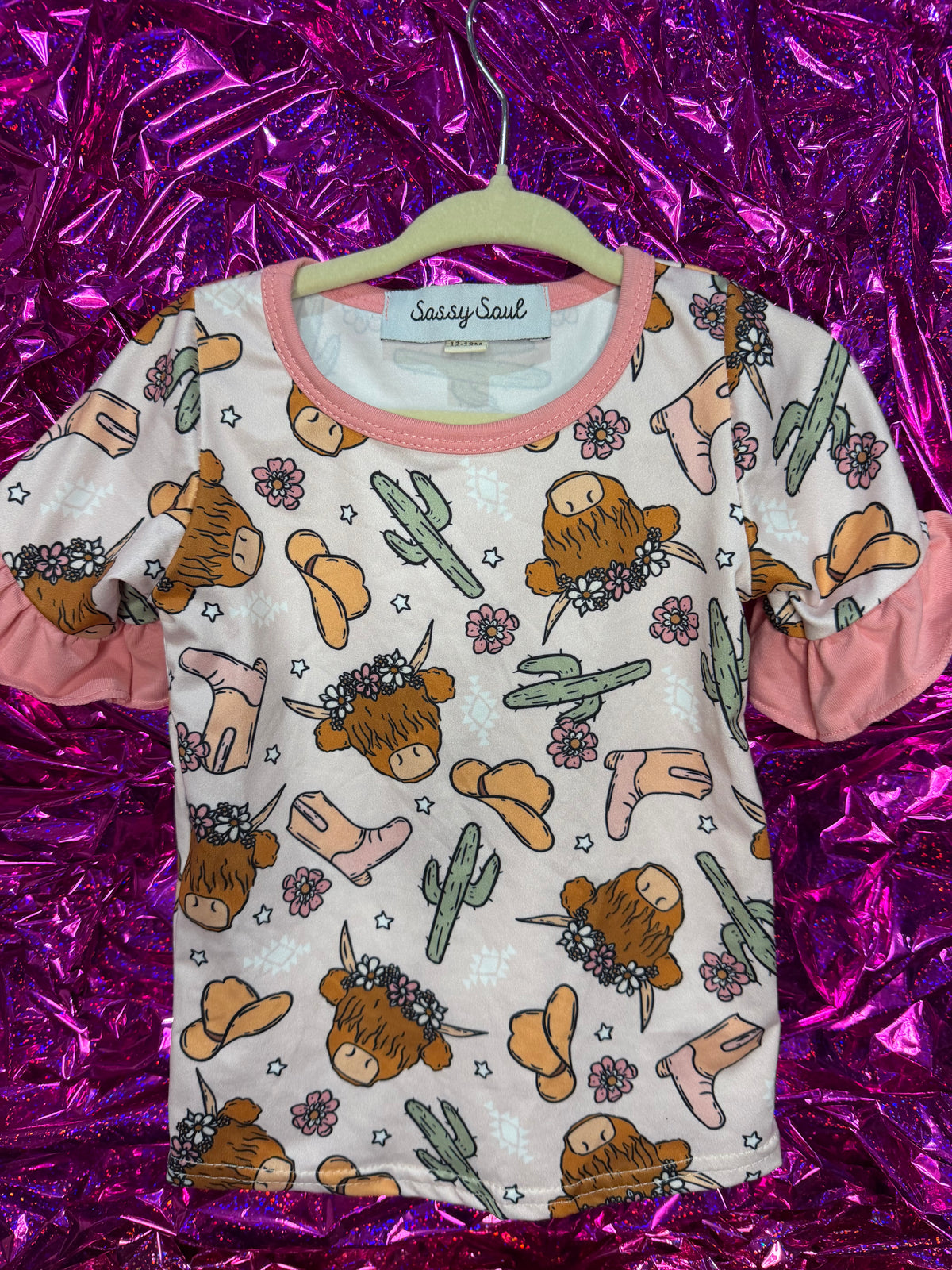 Highland Cow Pajama Set