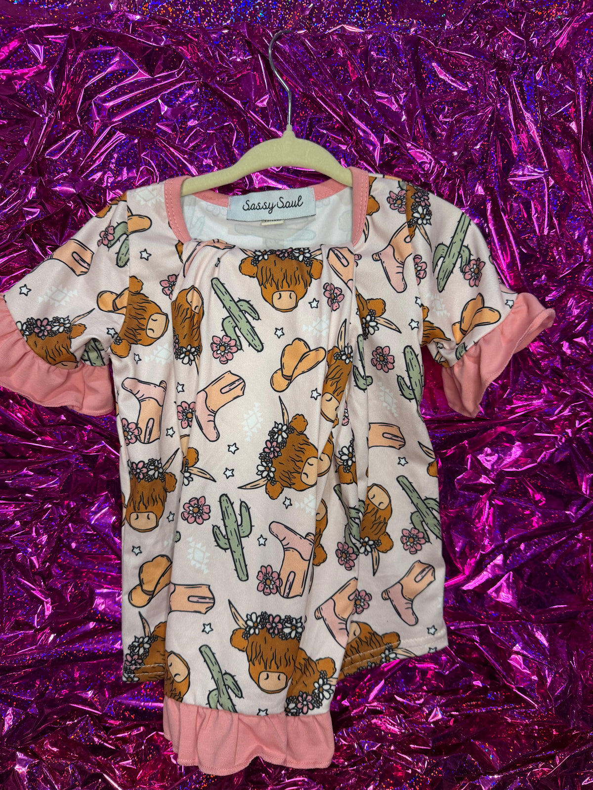 Highland Cow Pajama Set