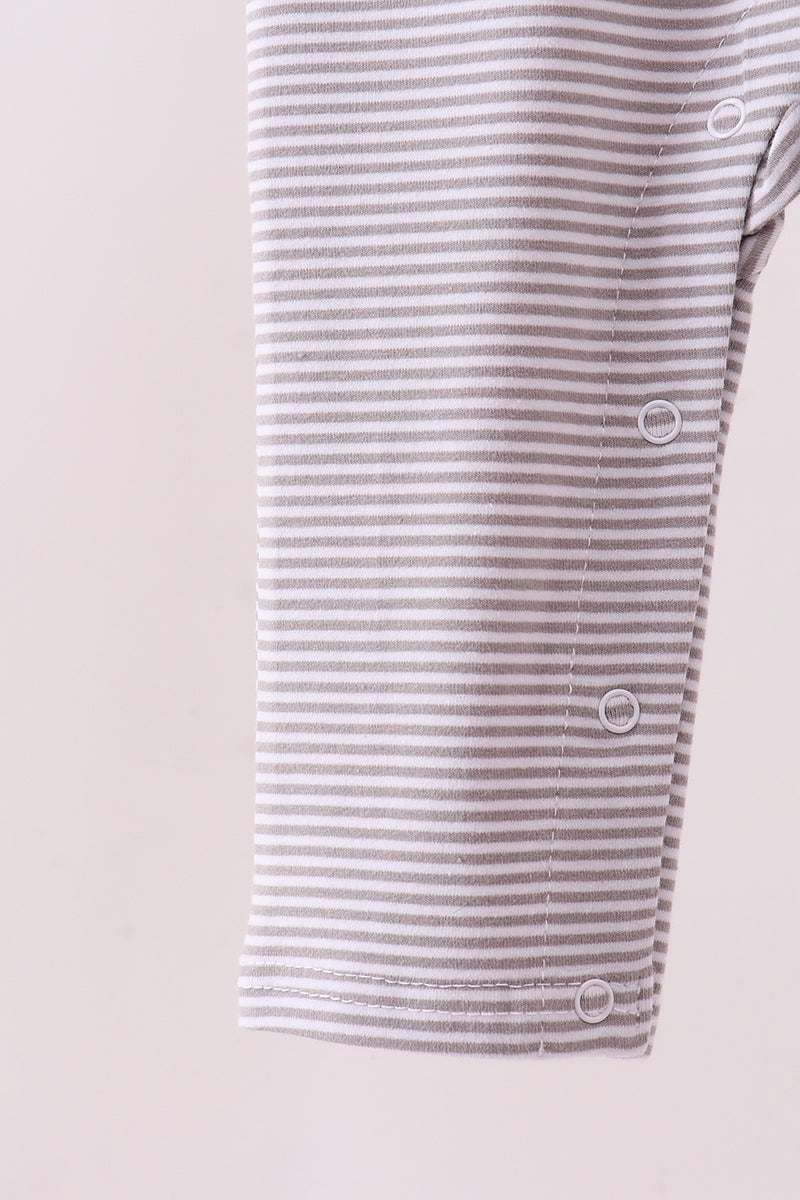 Premium Maroon Georgia bulldog embroidery romper