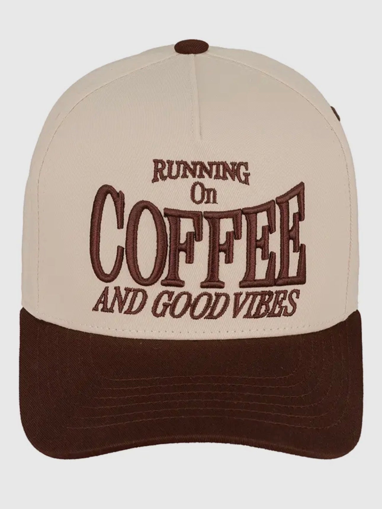 Running on Coffee & Good Vibes Hat