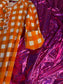 Orange Checkered Sleeper / Bamboo