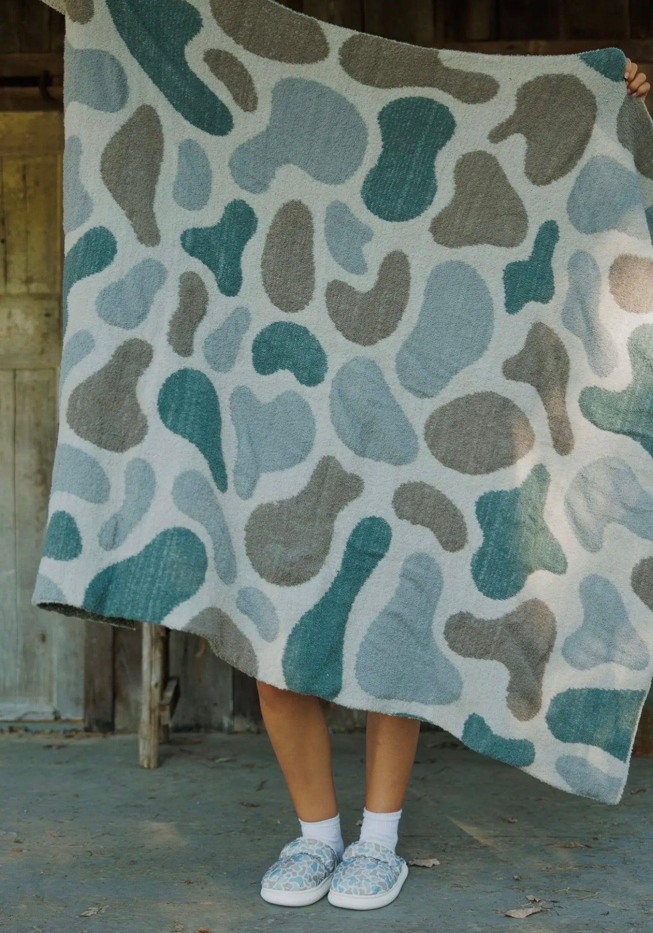 Camo Luxe Blanket