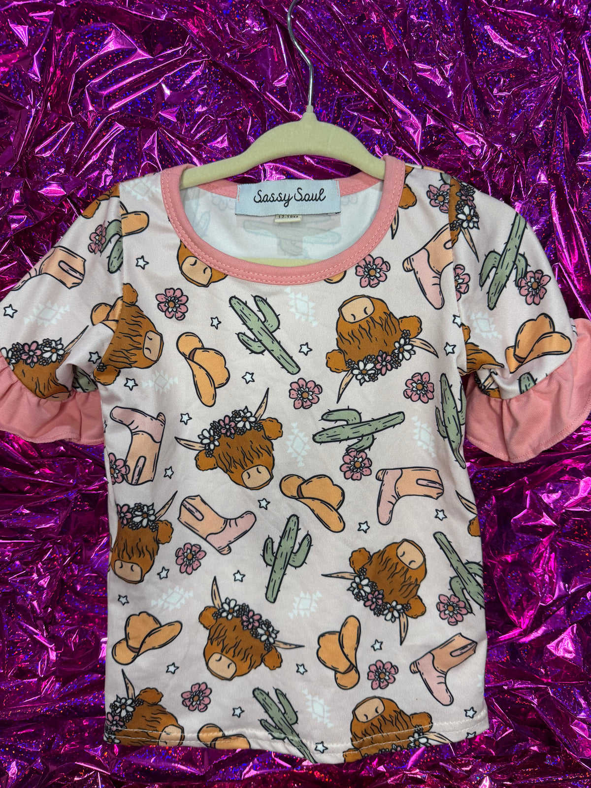 Highland Cow Pajama Set