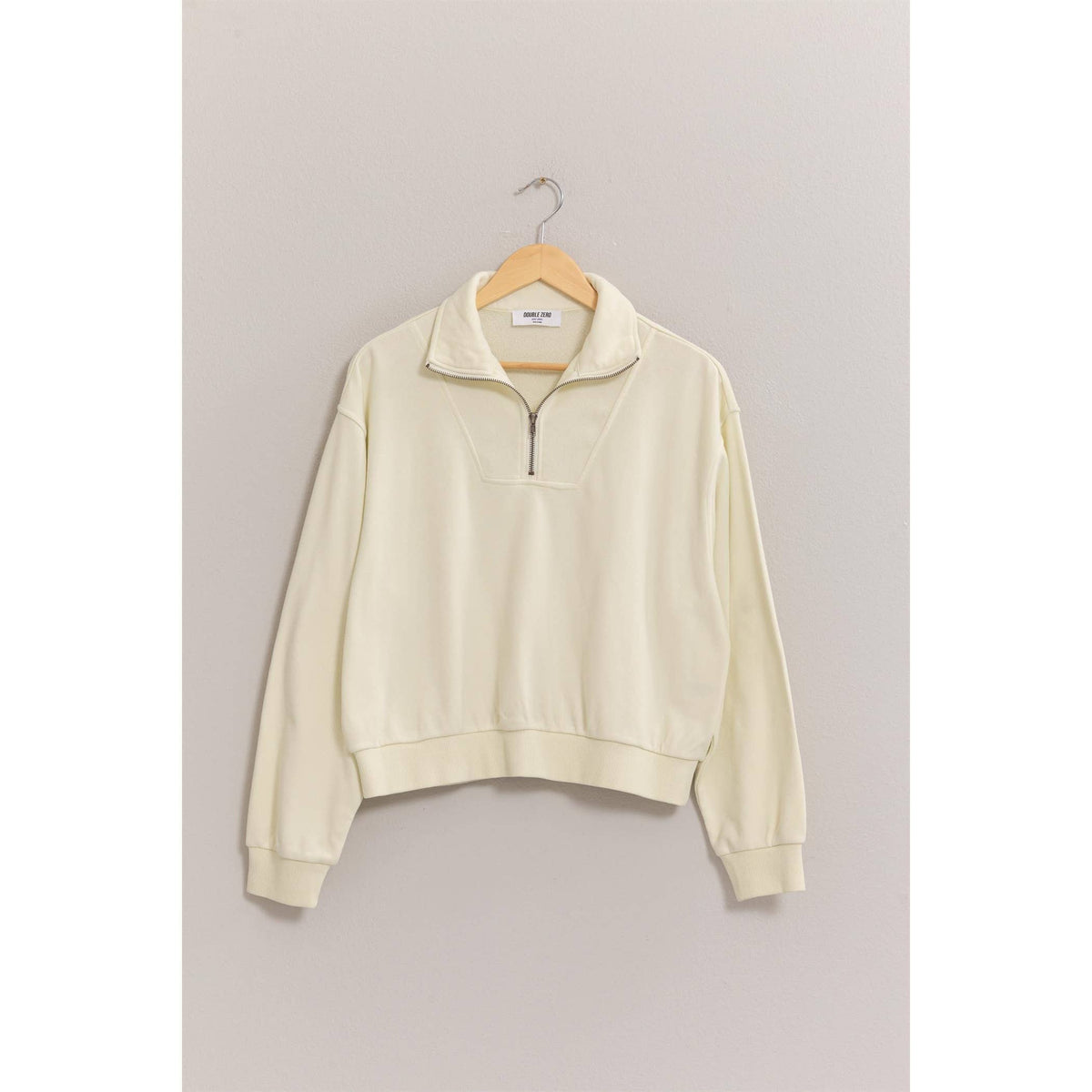Half Zip Pullover Sweatshirt