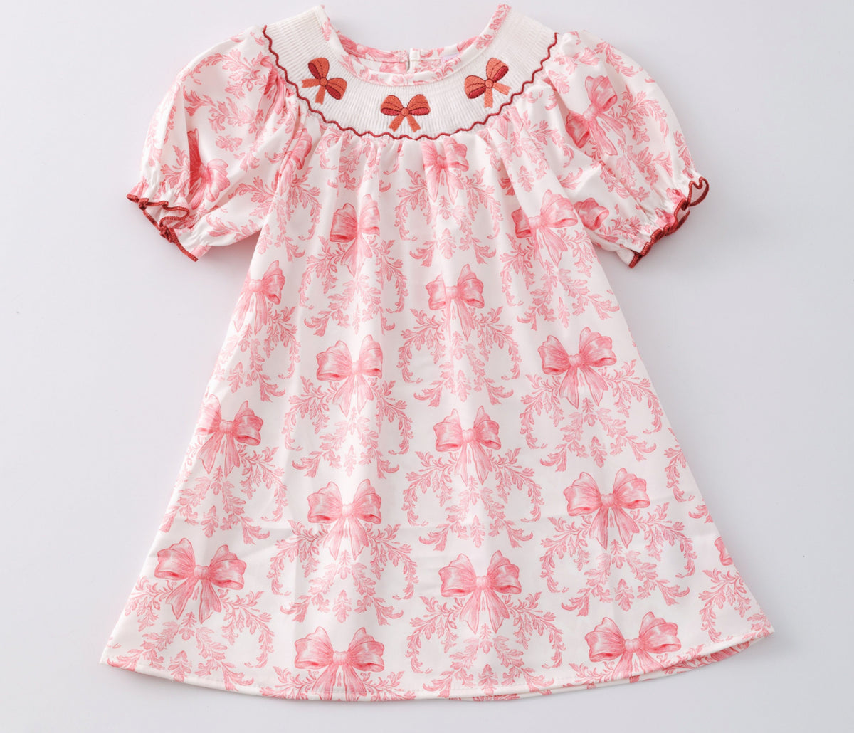 Smocked Bow Dress