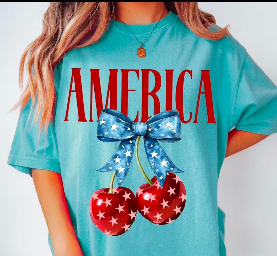 America Cherry Tee