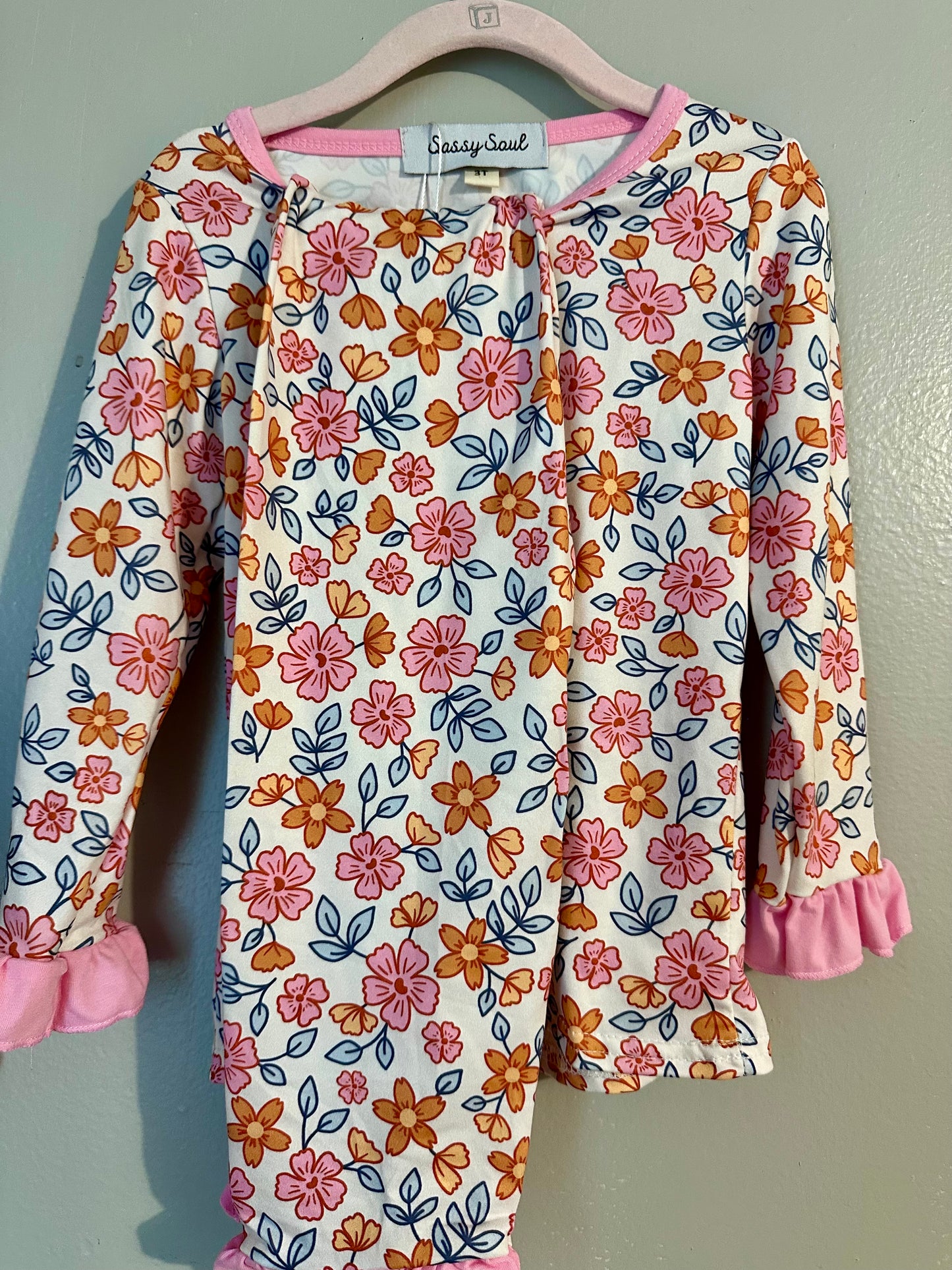 Floral Pajama Set