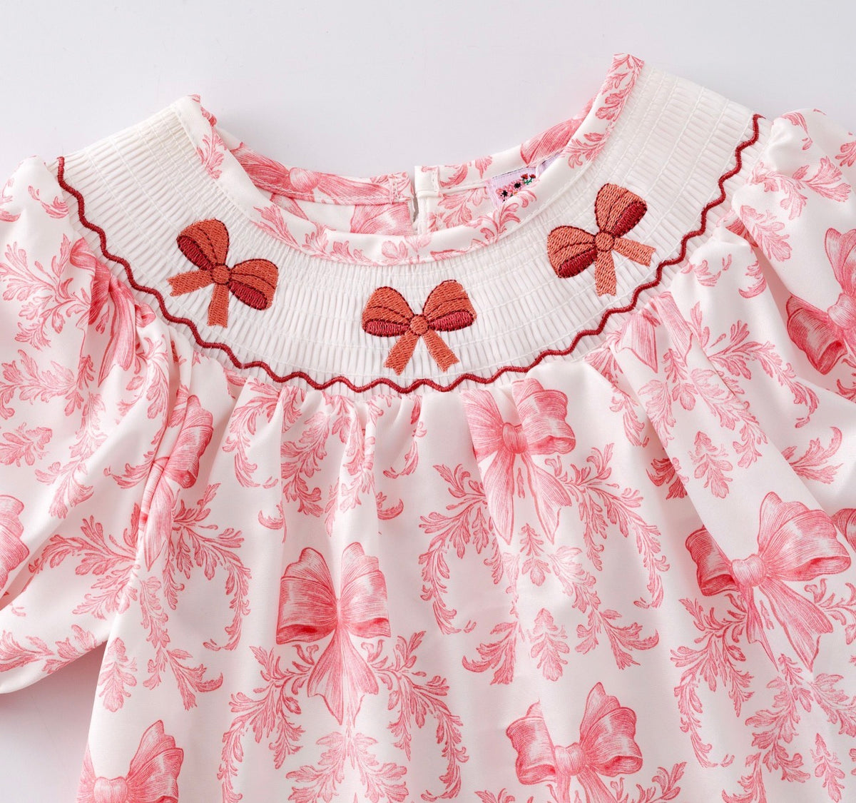 Smocked Bow Dress