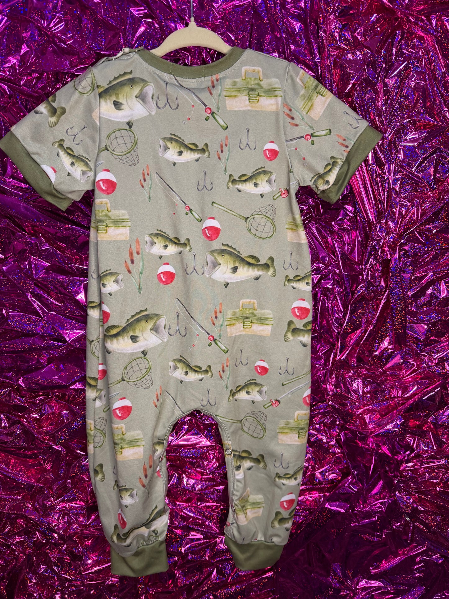 Bass Fish Romper