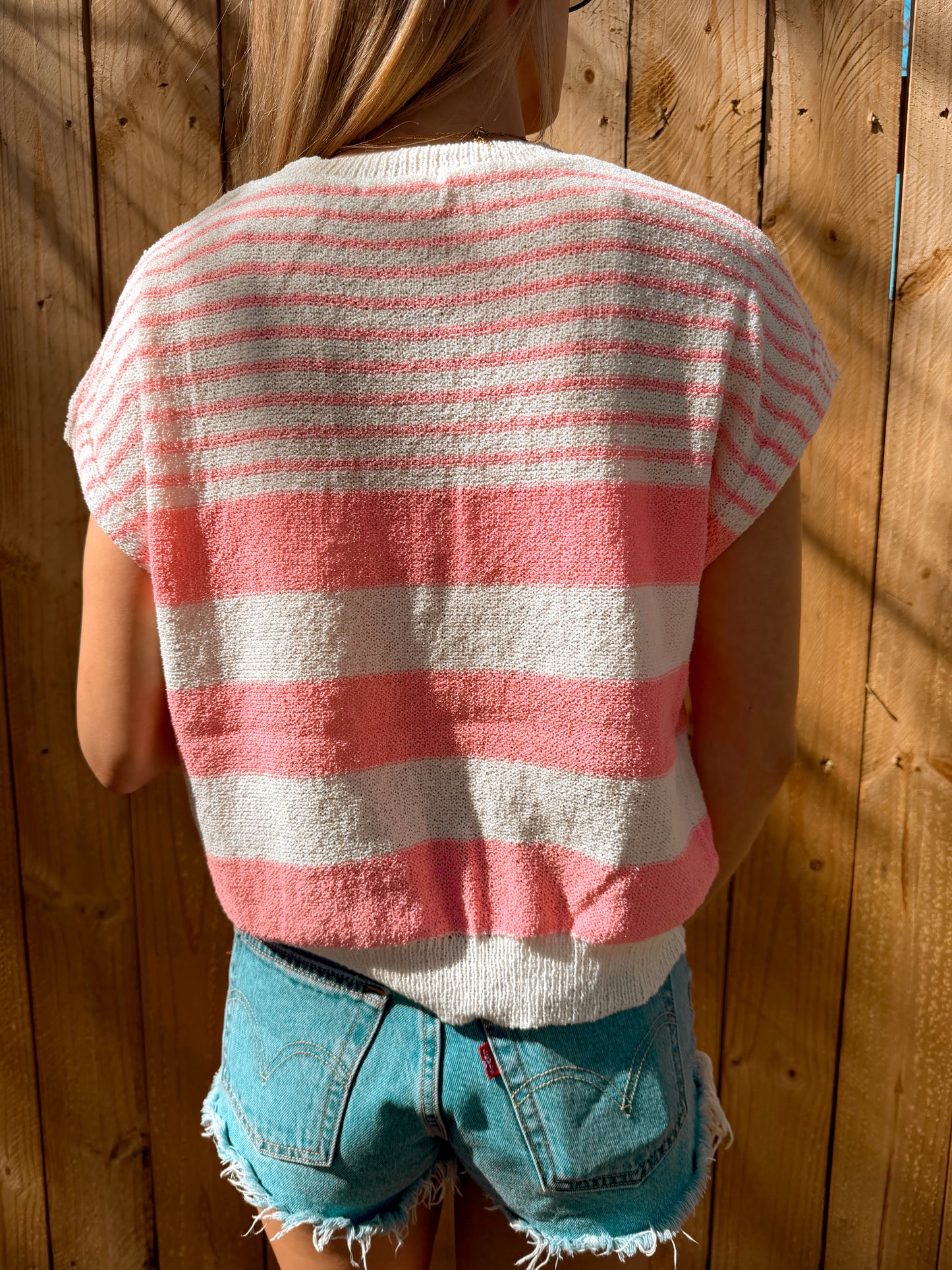 Seaside Stripe Knit Top