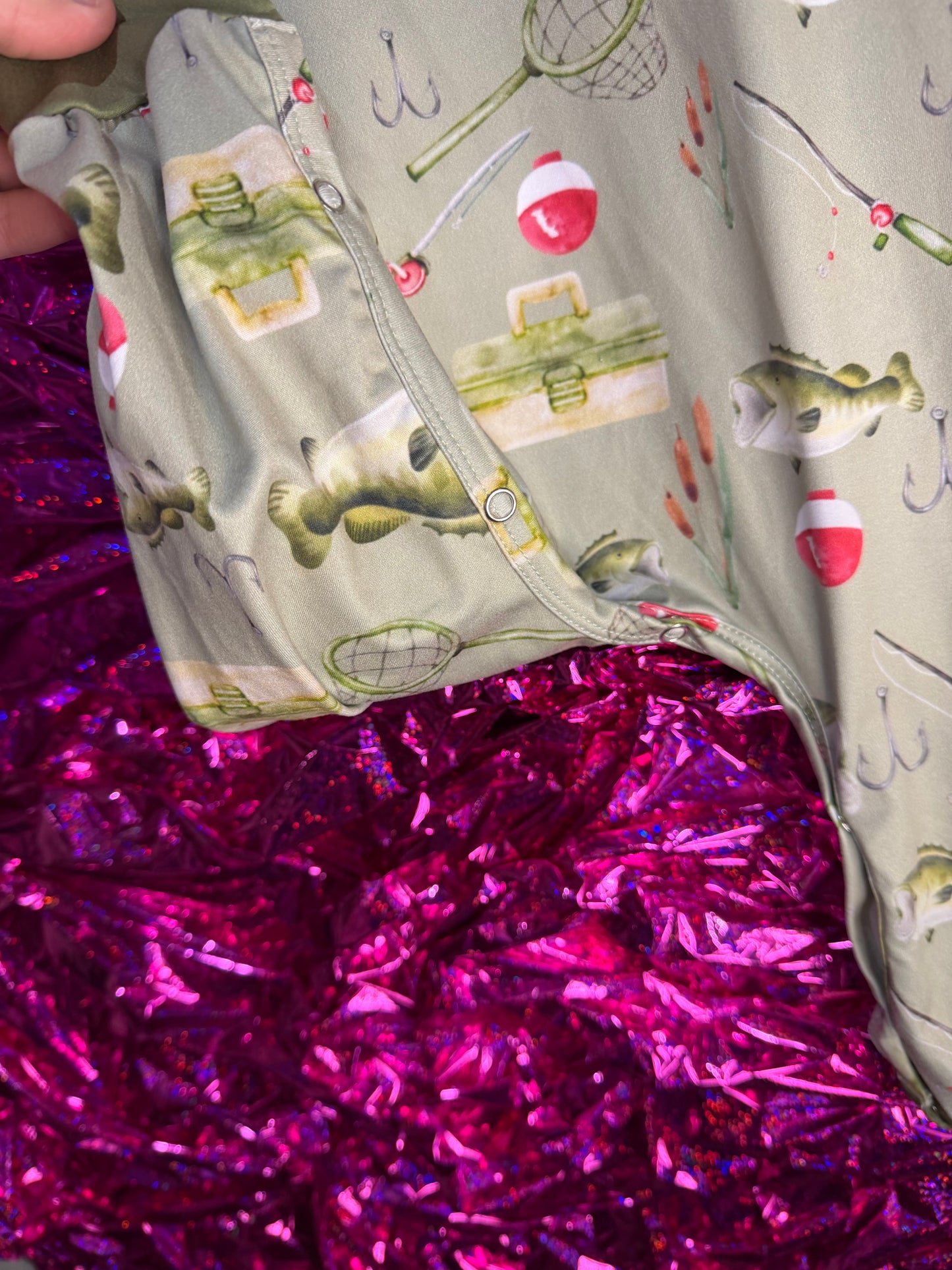 Bass Fish Romper