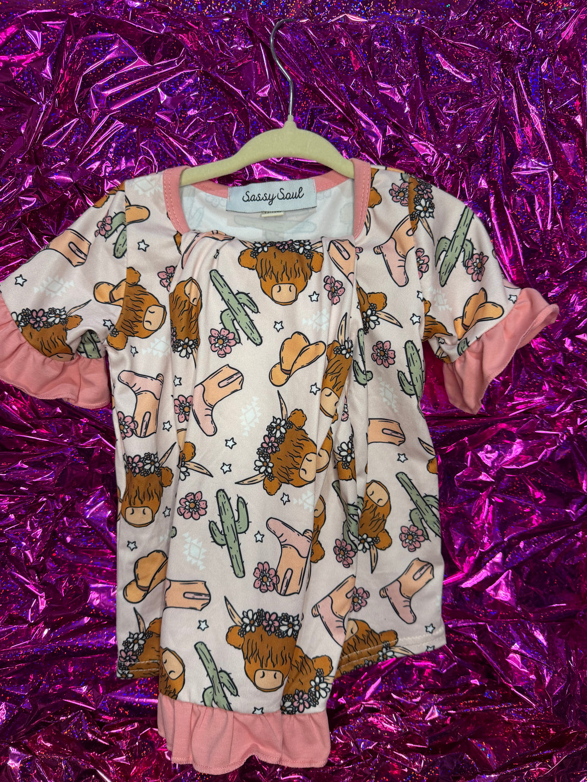 Highland Cow Pajama Set