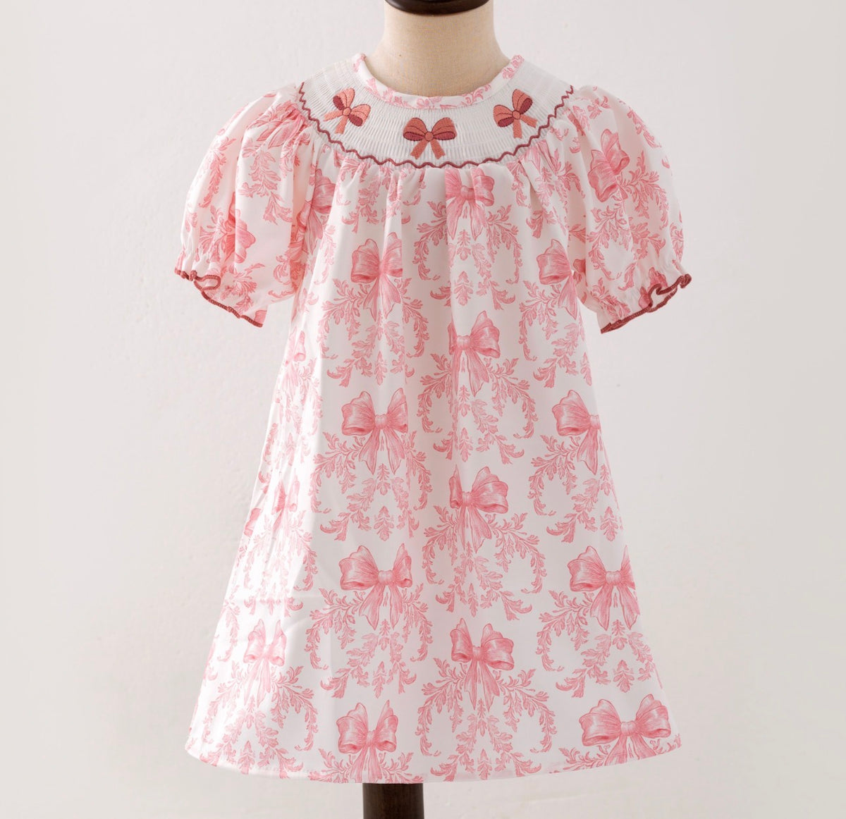 Smocked Bow Dress