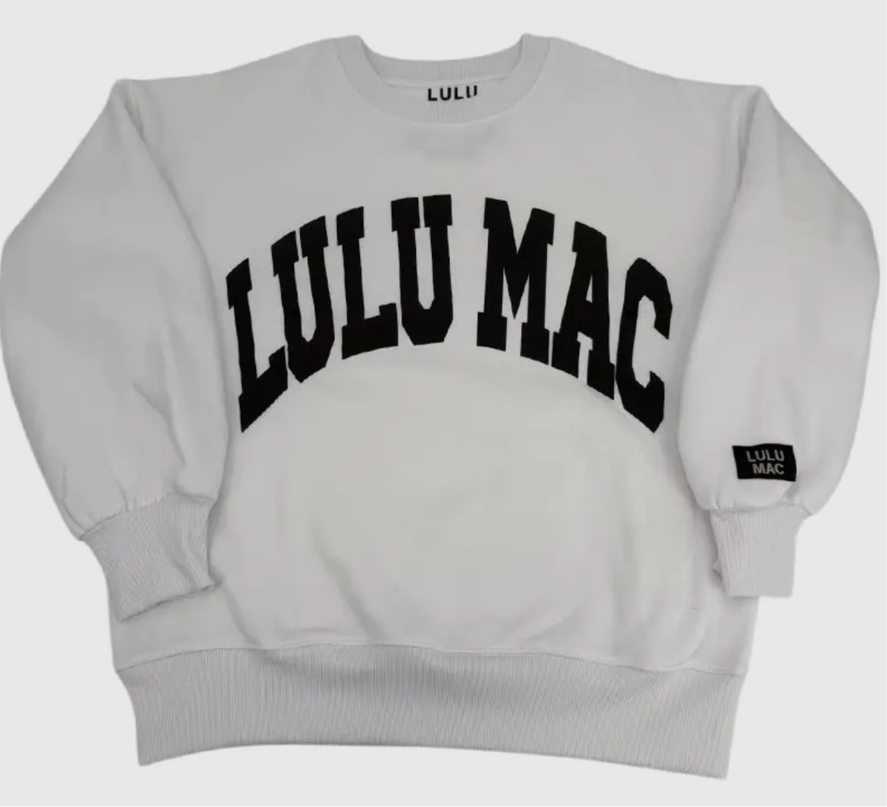 Lulu Mac White & Black Pullover