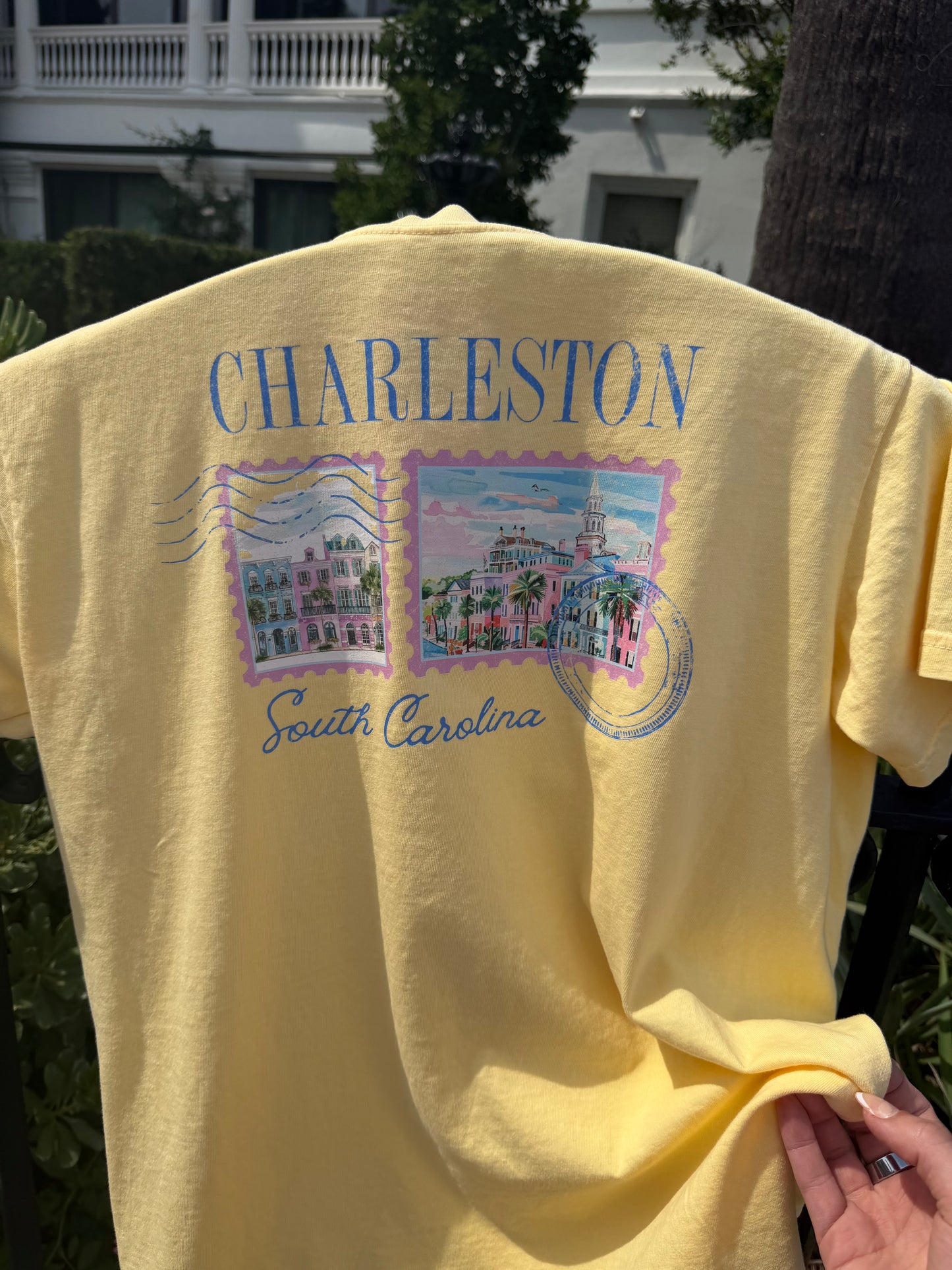 Charleston Daydream Postcard - Butter Yellow
