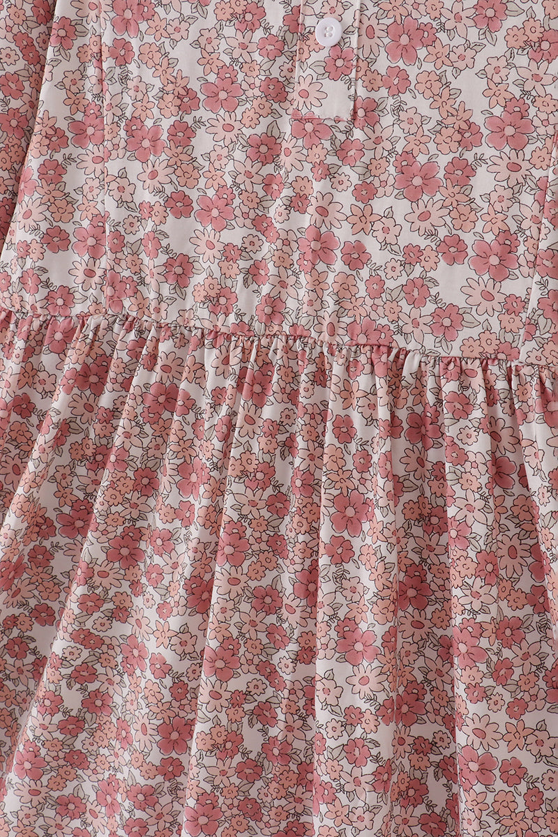 Floral print mom&me dress