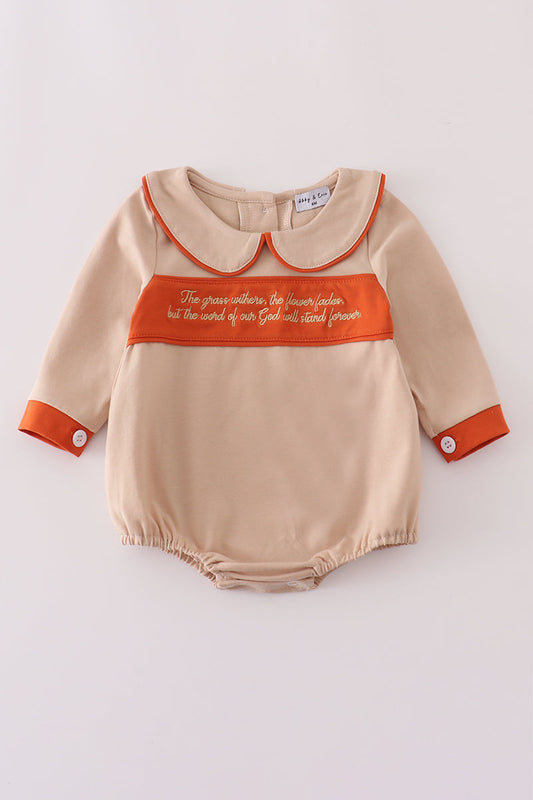 Rust isaiah embroidery bubble