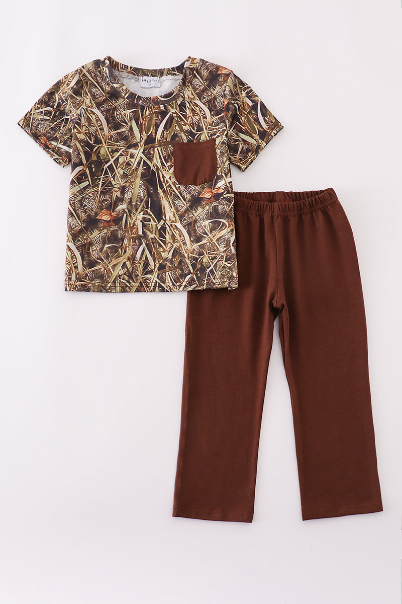 Camouflage pants set