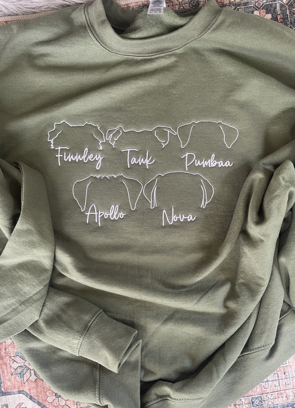 Customized Dog Crewneck 100+ breeds