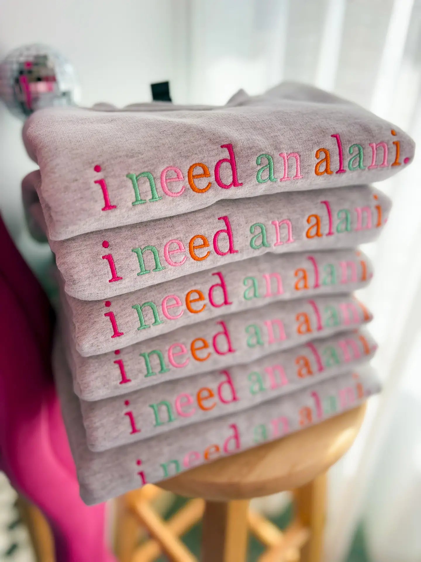 I need an Alani Crewneck