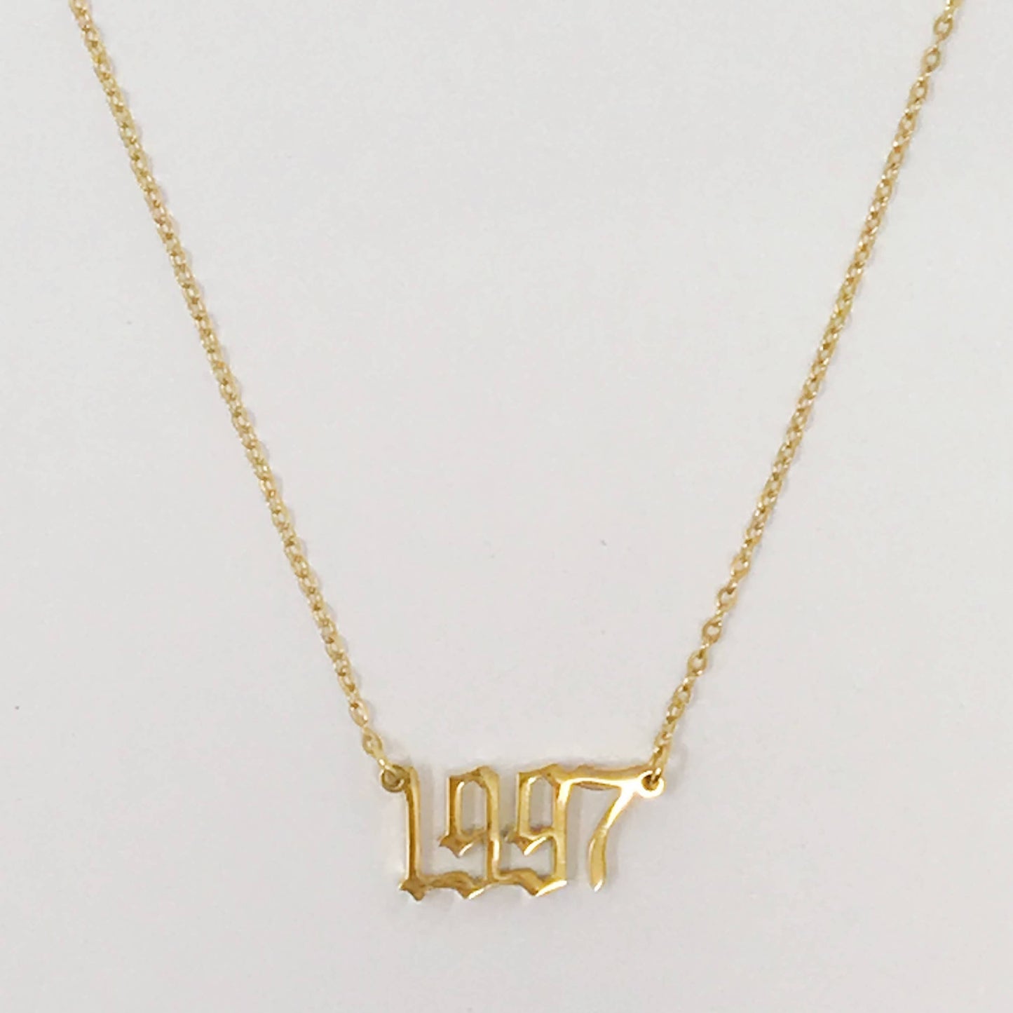 Birth Year Necklace