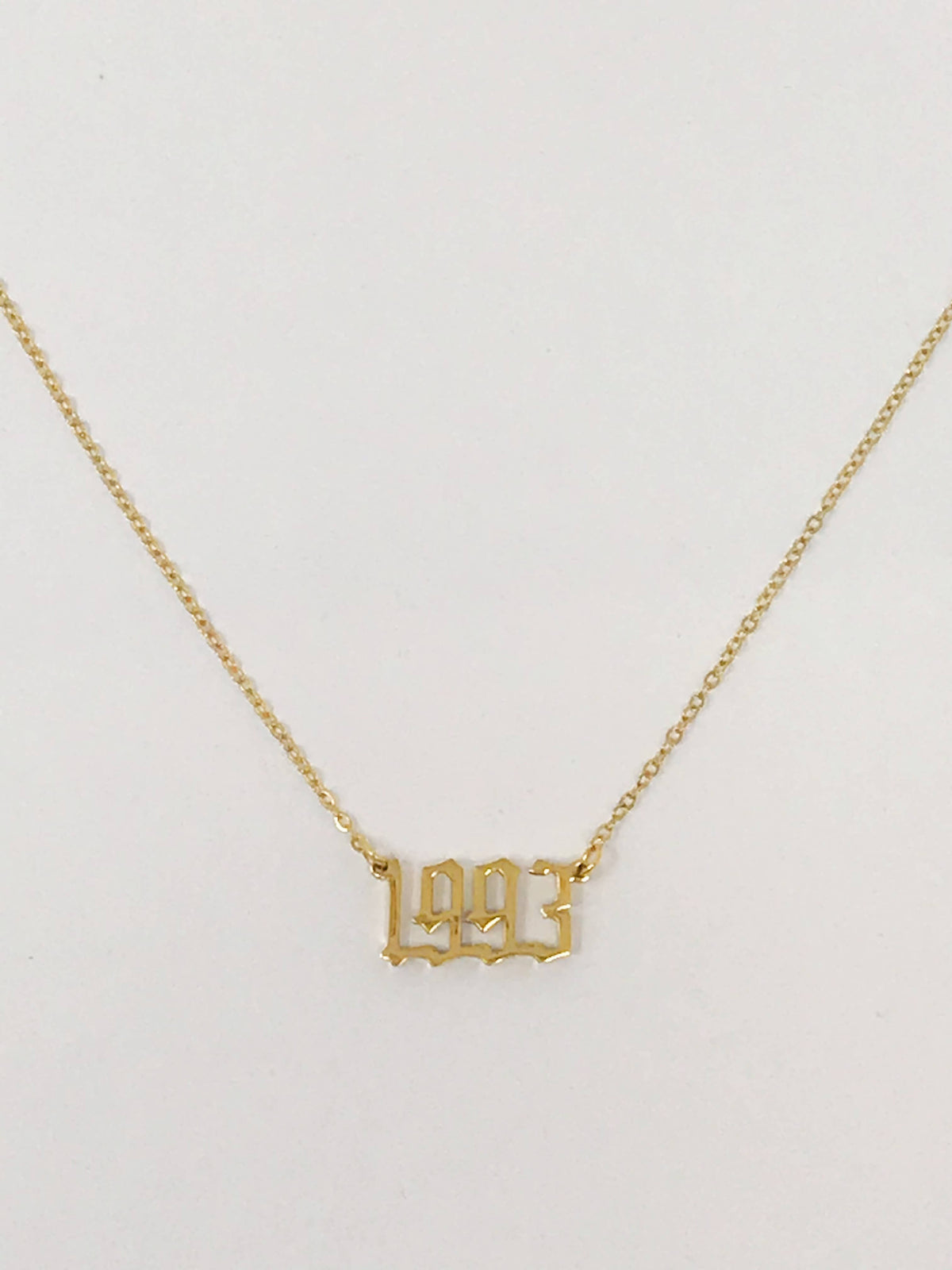 Birth Year Necklace